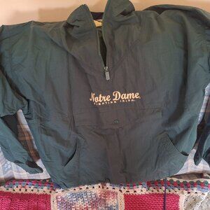 Vintage Notre Dame Windbreaker